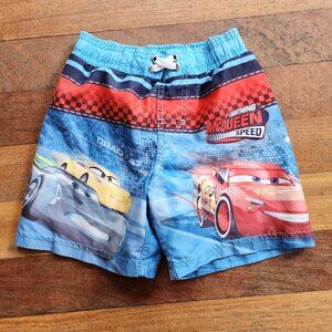 Disney Pixar Cars 3 Kids Swimming Trunks Size 4